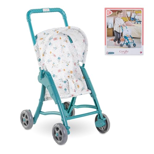 Poussette pour poupon 30 cm : poussette oursons Corolle - vue 6