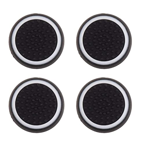 NOPEILVI/ Silicone Joystick GRUP Compatible avec Xbox 360 CONSELLERS Soft Protect Cover 4pcs Grip Caps, Capuchis de Silicone Compatible avec Xbox 360, poignée de Pouce de Joystick, Silicone Cover