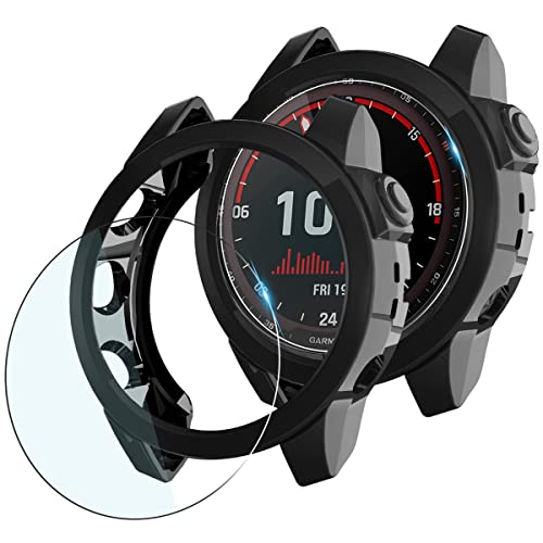 Verre trempé Garmin Fenix 7X Suoman lot de 4 haute transparence