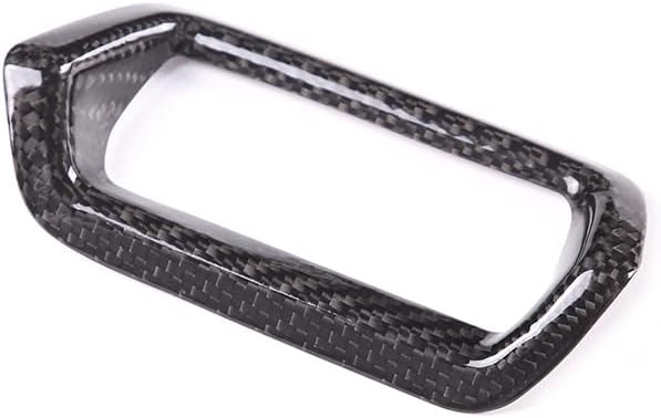 TOYCIDFG Car Dashboard Headlight Switch Buttons Frame Cover Trim for Lamborghini Urus 2018-2023, Carbon Fiber Car Interior Decoration Accessories (Carbon Fiber)