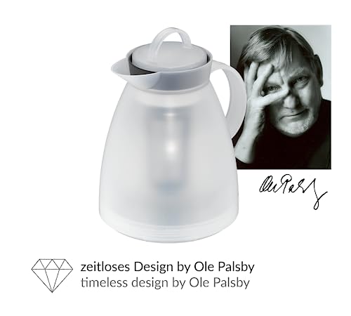 alfi 1935011100 Isolierkanne Dan Tea Kunststoff 1.0 l, weiß – Bild 5