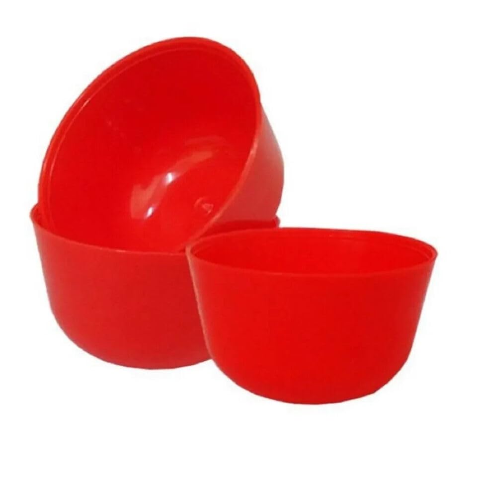 Small 12 Pcs Puto Molder Filipino (2.2" x 1") - Kutsinta Molder for Baking - Puto Mold Cups for Steamer - Filipino Plastic Molds for Desserts in Assorted Colors