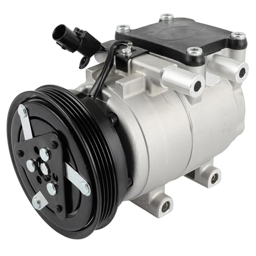 Image of SCITOO AC Compressor for Kia for Rio 1.6L 2003-2005 | Fast Cooling, Ultra Low Noise (≤72 dB)Air Conditioner Compressor with Clutch, Easy Installation, 68123 97701FD000