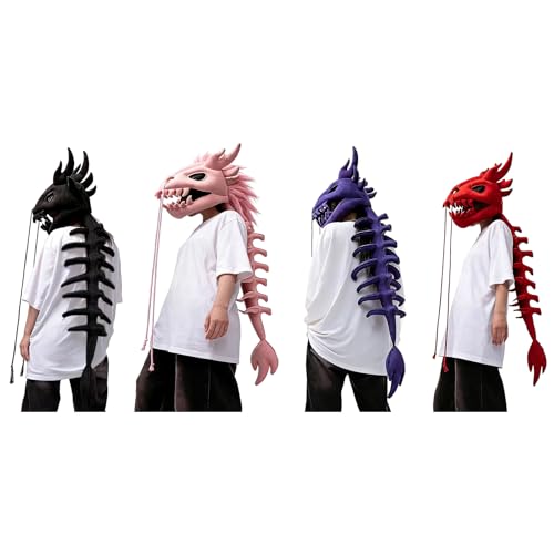 Gorro de hueso de dinosaurio accesorio para disfraces infantiles 3