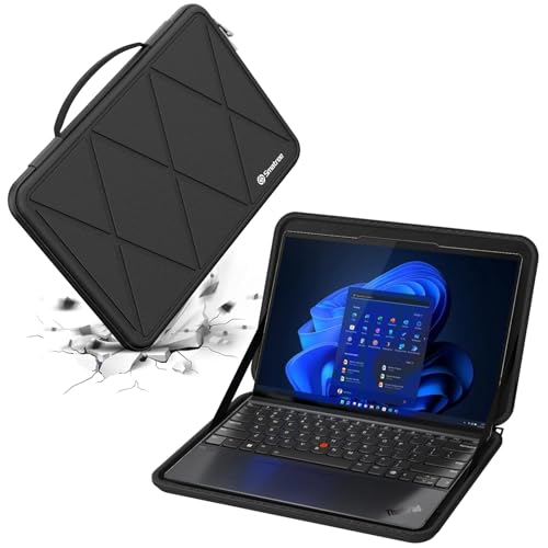 Image of Smatree Hard EVA Protective Sleeve Case Compatible for 14 inch Lenovo IdeaPad 1i /1 Gen 7, 14 inch Lenovo ThinkPad C14 Chromebook Enterprise, Anti-Shock and Waterproof Laptop Case (X8243T)