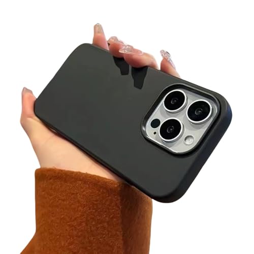 Eviter les rayures avec la coque iPhone 14 Pro Max silicone liquide noir