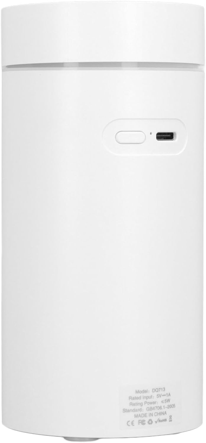 Do użytku domowego Elektryczny dyfuzor do aromaterapii samochodowej Dyfuzor samochodowy zasilany przez USB (biały)