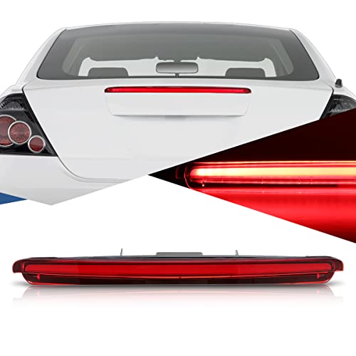 Auto Dynasty 3D LED Bar Red Lens Rear Centre High Mount 3rd Third Tail Brake Light Stop Lamp Compatible with Scion tC 05-10