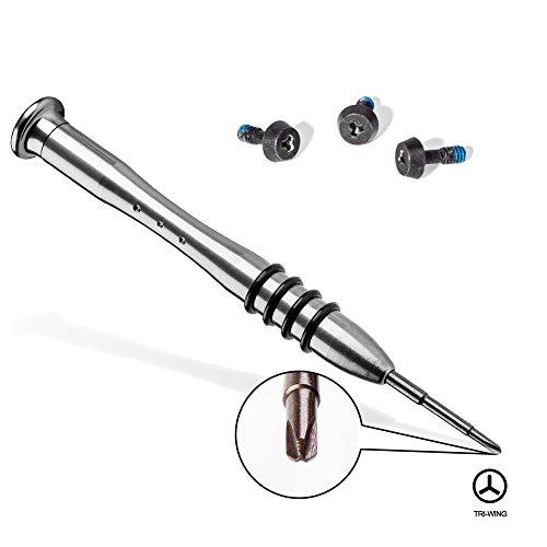 QNINE Replacement Battery Screws Set with Screwdriver for MacBook Pro 15 inch A1286