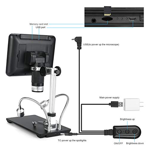 LCD Digital Microscope 