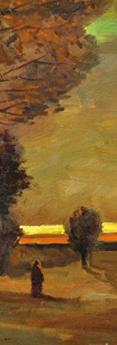 1art1 Vincent Van Gogh - Paisaje De Otoño Al Atardecer, 1885 Póster...