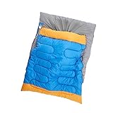Diseño desmontable: dos cremalleras laterales, desmontables en dos de dormir individuales.