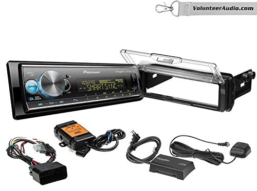 Pioneer MVH-S512BS Single Din Radio Install Kit With Media Player, USB/AUX, Built-In 13