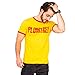 Plumtree Scott Pilgrim Band Logo Gold T-Shirt Tee (US, Alpha, 3X-Large, Regular, Regular)