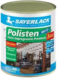Verniz Polisten Base Água Acqua Eco Sayerlack 900ml Cores (Castanheira)