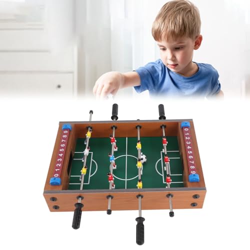 Itonash Tischfußballspiel Set für Kinder und Erwachsene, Familienfußballspaß mit 4 Spielern, Kompakten und Tragbaren Designs - für Zuhause – Bild 6
