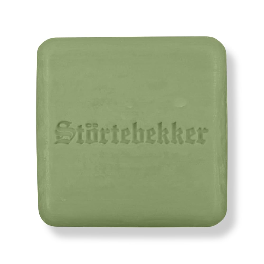 Störtebekker® Premium zestaw do rutyny prysznicowej – mocny szampon rozmarynowy (x3), woreczek sizalowy, puszka z mydłem + krem na dzień – zestaw do szamponu do włosów, skóry głowy i brody – ręcznie