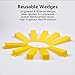 Tile Leveling System Wedges, 100Pcs Reusable Tile Leveling Wedges Floor Wall Tile Leveling Tool