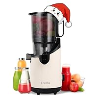 Amazon.co.jp: Fretta ジューサー 10.8cm広い投入口 1L大容量 スロー