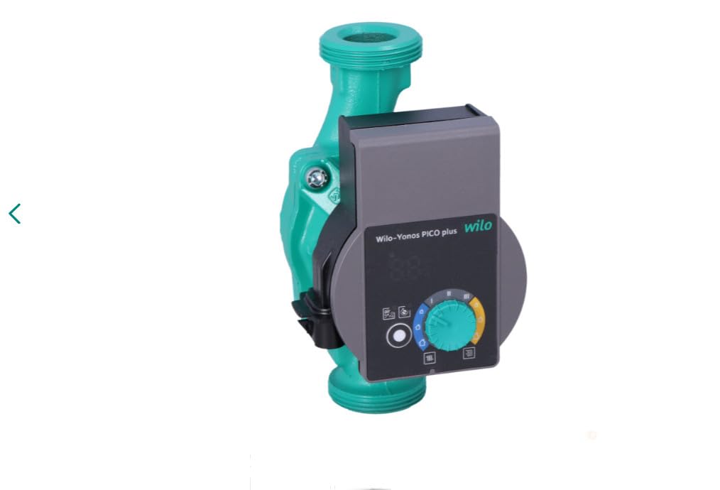 Yonos 4248086 Wilo PICO Plus 1.0 25/1-8 230V Uniwersalna pompa obiegowa, zielona