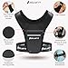 ZelaFit™ Running Vest for Women & Men Running Phone Holder – Perfect for Running Gear, Running Accessories, Running Essentials - Lightweight Chest Rig Phone Holder for Running (Black)
