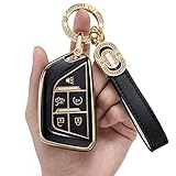 TPU Key Fob Case Cover Suitable for 2020 to 2022 Cadillac ATS CT5 CT6 XT4 XT5 XTS Smart Remote Fob K