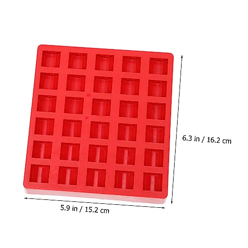 Set de cajas para monedas Veemoon ABS color rojo miniatura 4