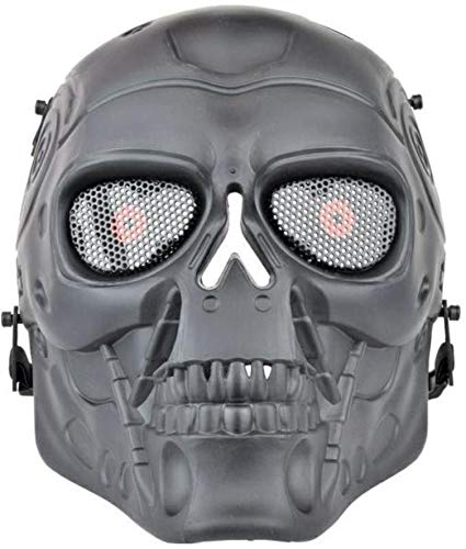 Maschera Tattica Terminator Nera (WO-MA90B)