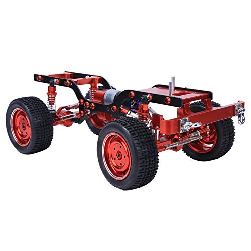 KUIDAMOS Accessoires de Cadre Parfaits Cadre de Voiture en métal Cadre de Voiture Rc Cadre en métal pour Voiture Rc(Red MN-90R) Cover