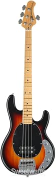 Ernie Ball Music Man Retro 70s StingRay Bass Guitar - Sunburst