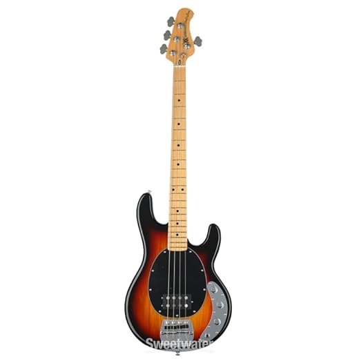 Ernie Ball Music Man Retro '70s StingRay Bass Guitar - Sunburst