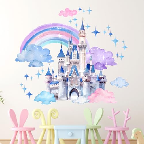 Vinilo decorativo Yovkky Castillo Princesa 35 x 12 pulgadas miniatura 4