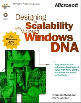 Paperback Designing for Scalability with Microsoft Windows DNA (Dv-Mps Designing) Book