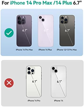 NEWDERY Battery Case for iPhone 14 Pro Max/14 Plus 10000mAh Qi Wireless Charging Case,Sync-Data Supported, Extended Rechargeable Charger Battery Pack for iPhone 14/13/12 Pro Max, iPhone 14 Plus 6.7