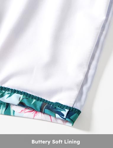 Image of PATPAT Family Matching Swimwear Set: Floral Print Sleeveless Ruffled One Piece Bathing Suits