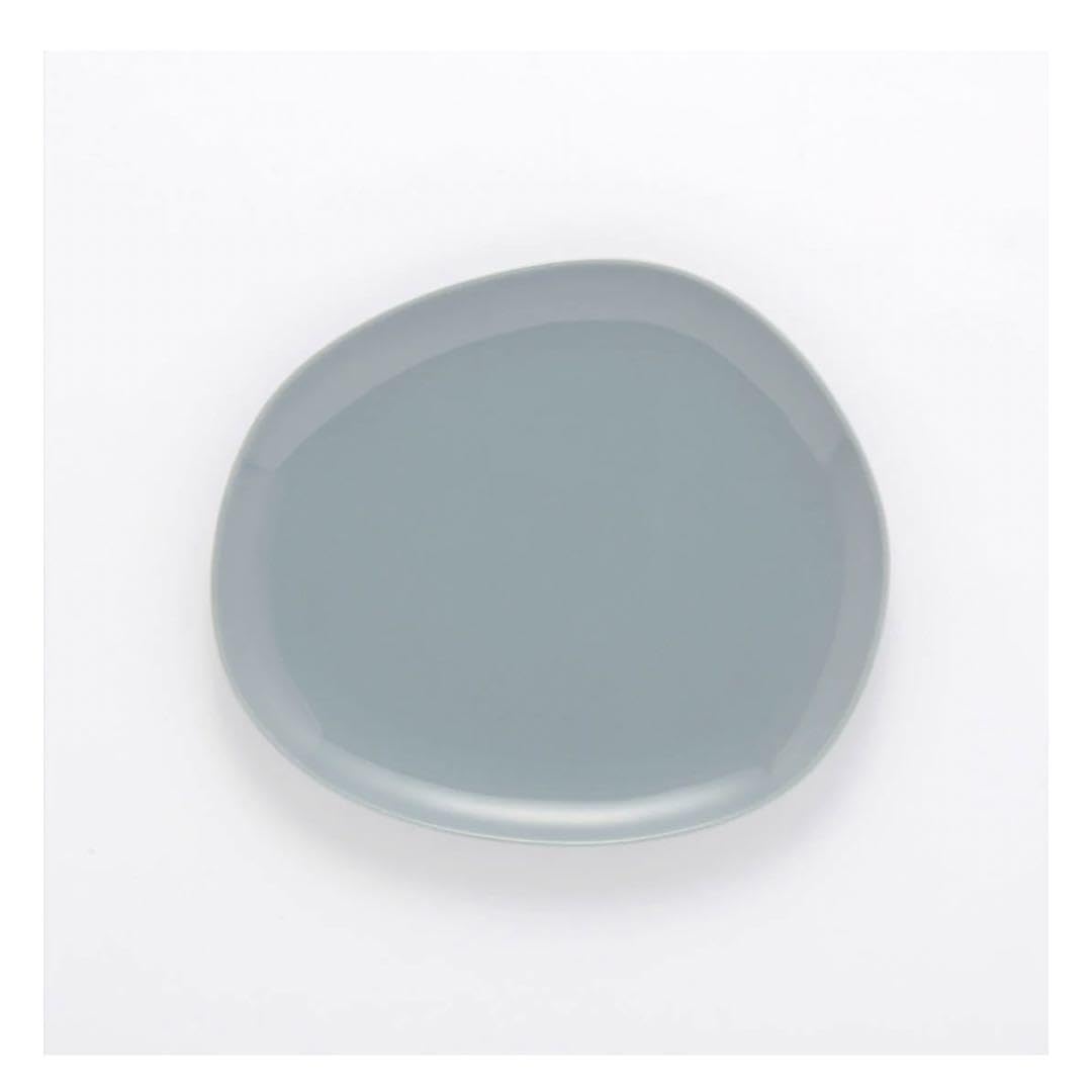 HAKUSAN Japan Petra Plate (L) Blue