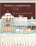  Postres y magdalenas libro para colorear para adultos 1