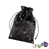 Genérico Con Cordón Para Tarot – Elegante De Almacenamiento, Tarjetero Oracle | Organizador De Dados De Joyería, Exquisita De Tela, Accesorio Espiritual De Práctica Mística Para Lectores Con