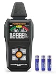POROMETISTO 5 IN 1 Misuratore EMF Professionale, Rilevatore di radiazioni elettromagnetiche per rilevare EF/MF/RF/TEM/HUM, Rilevatore di campo magnetico con massimo, visualizzazione minima