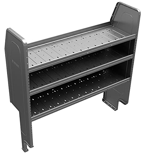 Adrian Steel AD44RA, Adjustable 3-Shelf Unit w/Rear Air Cutout