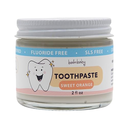 Kids All Natural Fluoride Free Toothpaste (Orange)