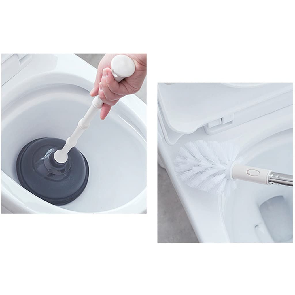 Escobilla de Baño Cepillo de inodoro de resina Cepillo de inodoro for el hogar Cepillo de inodoro Conjunto de cepillos de limpieza for lavar Squat WC Alojamiento Cepillo de inodoro Conjunto de cepillo