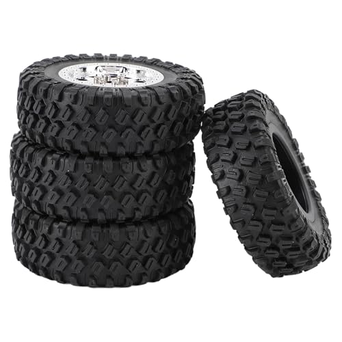 Pneus RC de rechange pour augmenter l'adhérence des crawlers 4 pièces