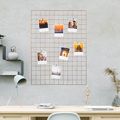 Tela Memory Board Painel Fotos Mural Porta Recados 60x80cm Rosé Gold