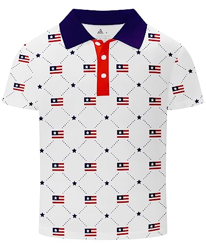 Image of V VALANCH Boys Polo Shirts Short Sleeve Casual Shrits
