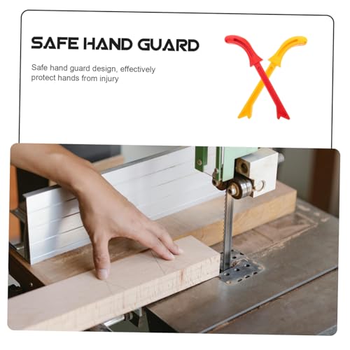 Hoement 2pcs Safety Push Stick Set for Woodworking Durable & Handheld Tools for Table Saws Router Tables and Jointers Essential Carpentry Accessories