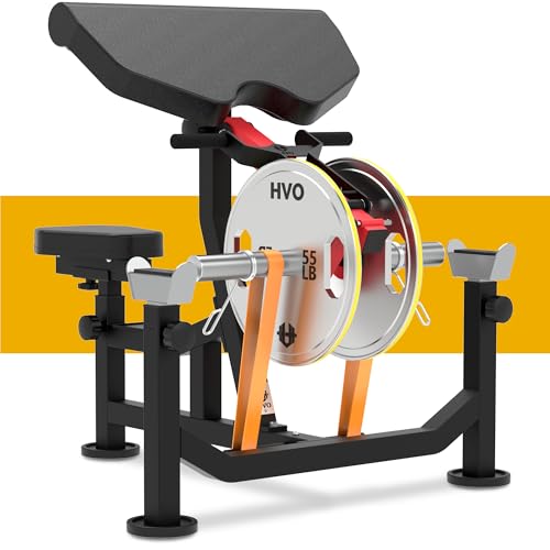 HVO Curlbank Bizeps Maschine Bizepsbank: 3 in 1 Bizeps Trainingsgerät...