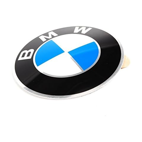 BMW Genuine Badge Light Alloy Wheel Adhesive Sticker Emblem 64.5mm 36131181080 Cover