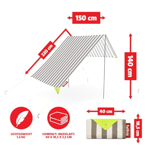 Fatboy Miasun Portable Beach Sun Shade, Biarritz by Fatboy - Image 3
