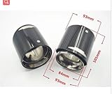 For Mini Cooper R55 R56 R60 Steel Exhaust Pipe Tail Muffler Tip JCW ONLY 1PC